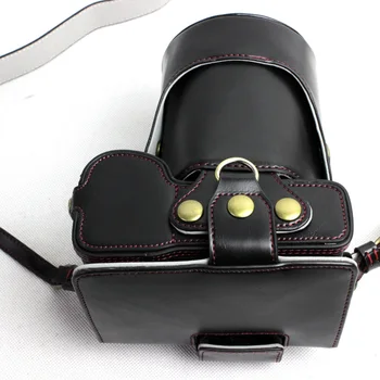 

Deluxe Edition PU Leather Camera Case Cover For Sony Alpha A9 ILCE-9 With Storage Bag Bottom Opening Case Black/Brown/Coffe