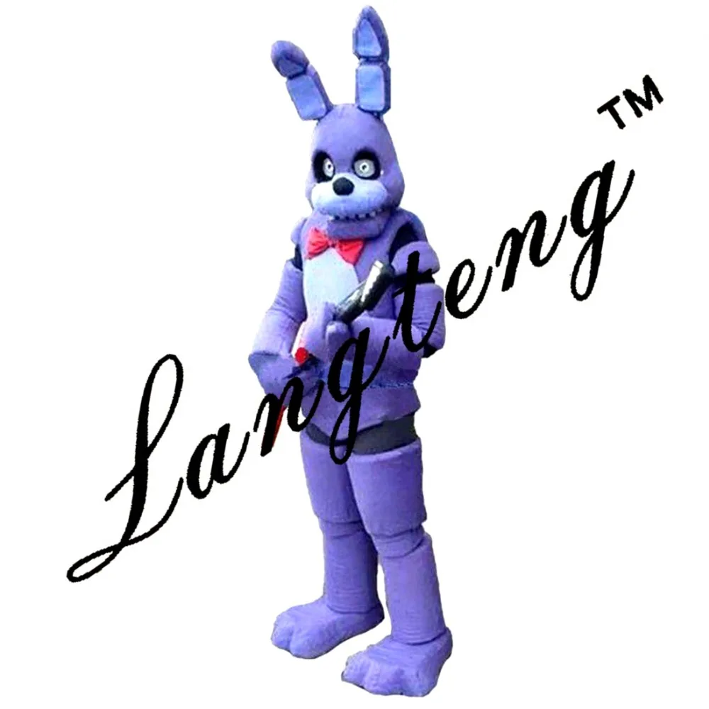 Five nights at Freddy's FNAF/игрушка жуткий фиолетовый Банни Маскоты костюмы для взрослых