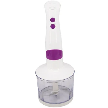 

Electric Mixer 4 In 1 Portable Multi-Function Immersion Eu Plug Mixer Mini Electric Juicer Milkshake Mixer Meat Grinder Mixing