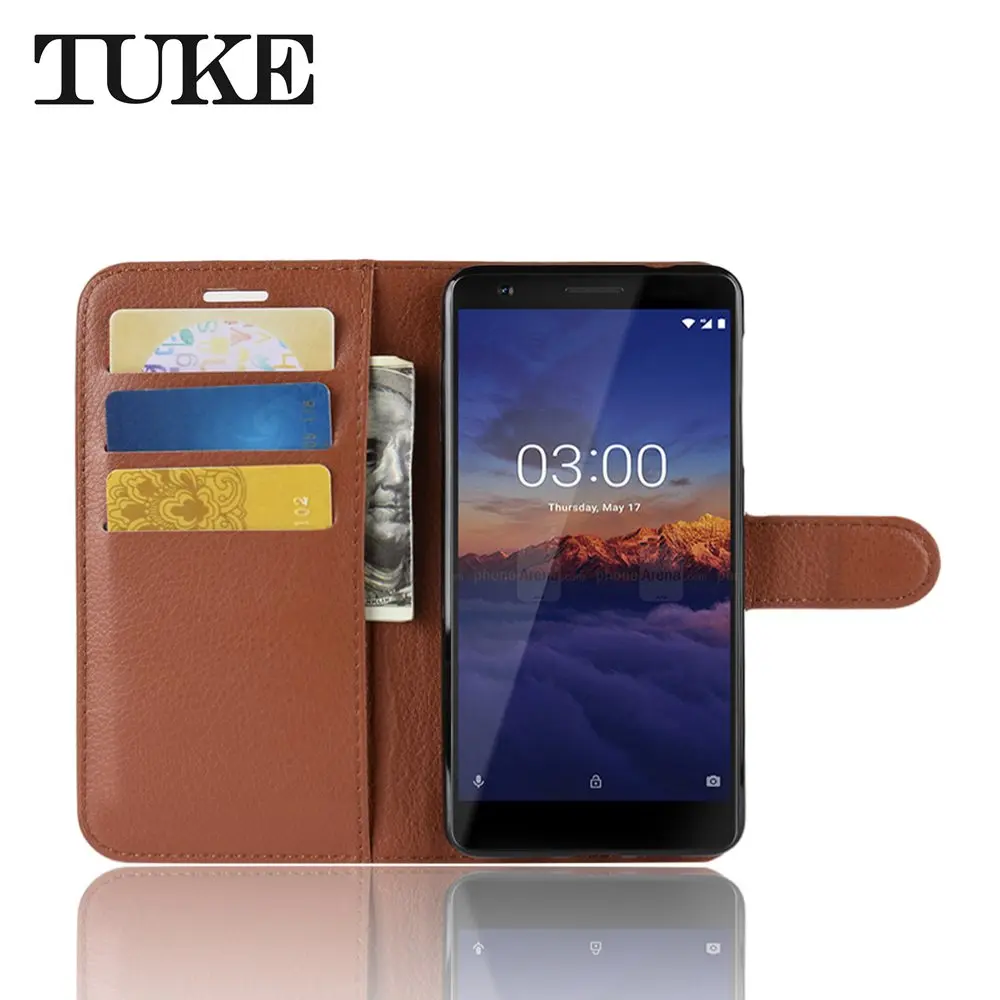 TUKE для Nokia 3,1 кошелек чехол для телефона Nokia3.1 Флип кожаный чехол Etui Fundas Capa Coque