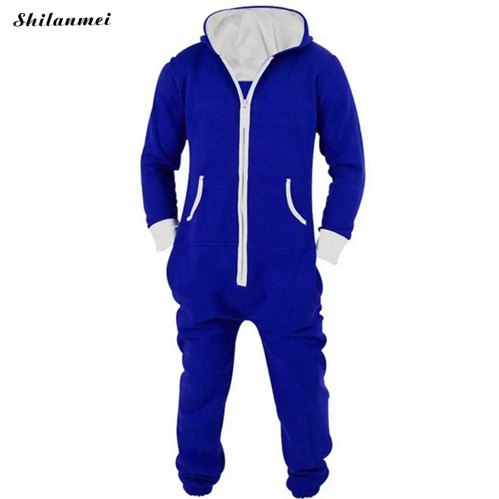 Buy 2018 Casual Tracksuit Jumpsuit Mens Overalls Long