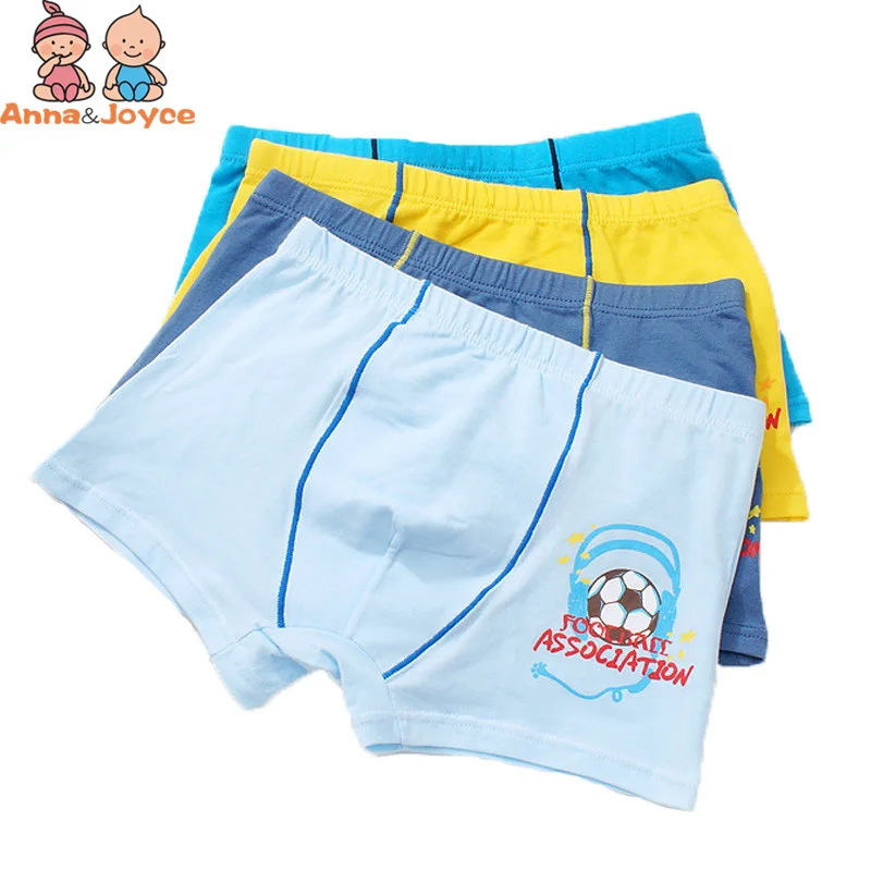 

6 pcs/lot Children Underwear Boys' Flat-bottomed Panties Cotton Cartoon Breathable Boys' Flat-bottomed Panties fTNM0082