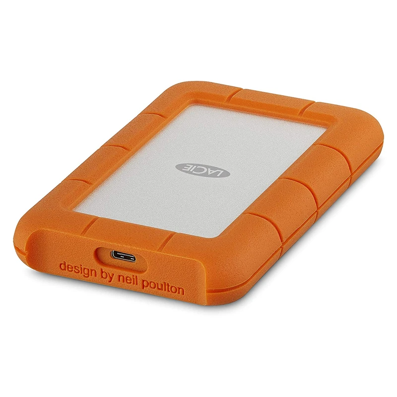 Жесткий диск Seagate LaCie Rugged 1 ТБ 2 4 5 USB C и 3 0 Портативный жесткий &quotвнешний для ПК
