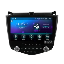 Android 6,0 1024*600 Quad core 10,1 “Автомобильный Радио gps навигация для HONDA Accord 7 2003-2007