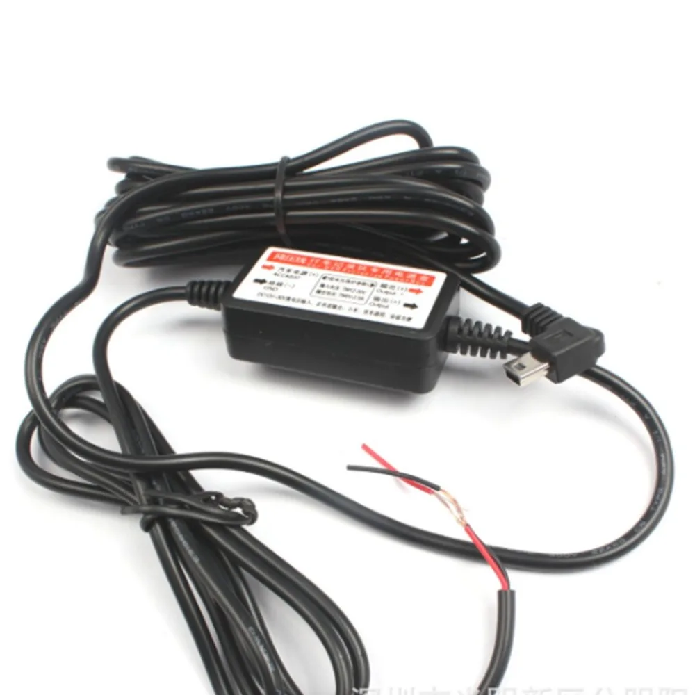 DC 5 V 2A мини USB порт провод кабель, зарядное устройство для автомобиля Комплект для dvr-рекордер камеры эксклюзивный блок питания с защитой от низкого напряжения