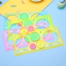 1PC Spirograph Geometric Ruler Learning Drawing Tool Stationery For Student Drawing Set Creative Gift