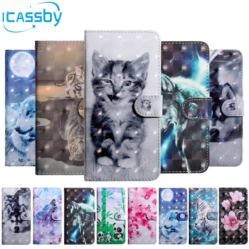 

Flip Book Case For Coque Xiaomi Mi 8 Lite Cute Cat Leather Wallet Phone Cover For Xiaomi Mi 8 Lite Case For Xiomi Mi8 Lite Etui