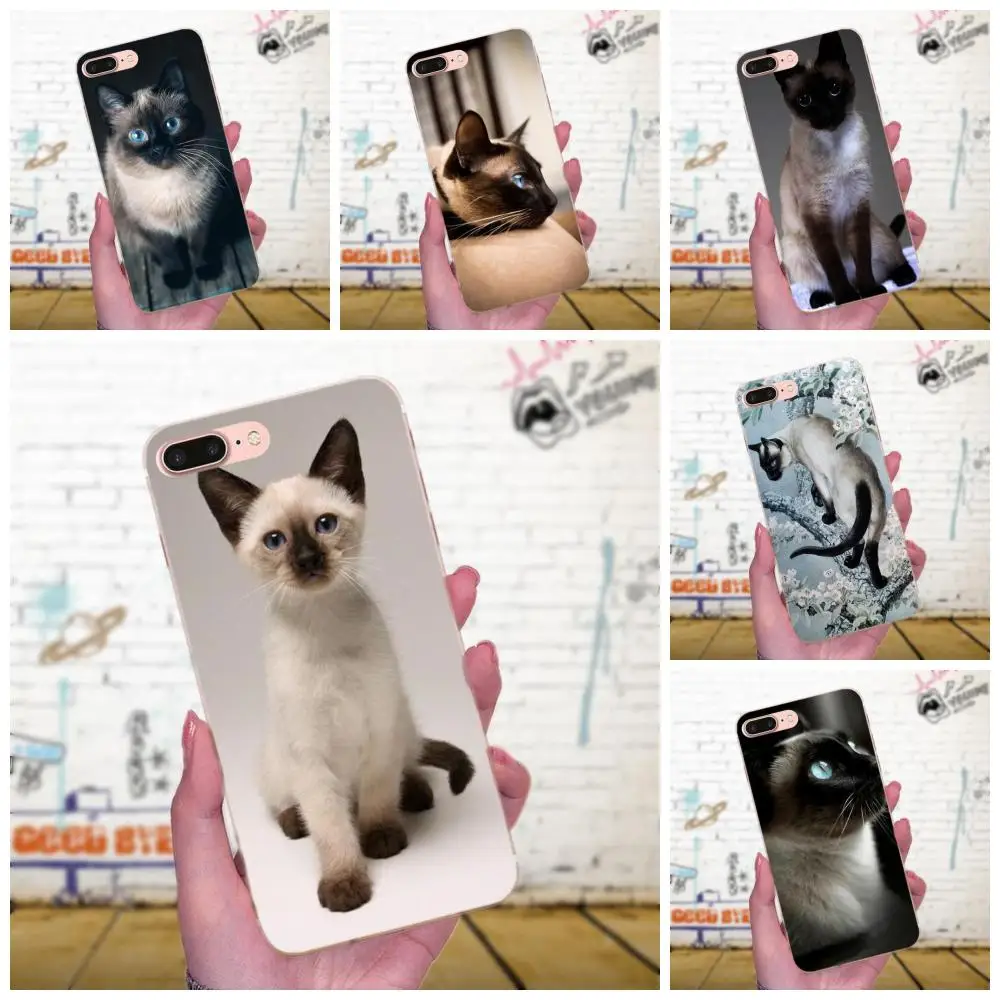 Синяя точка традиционный Сиамский кот для Huawei P7 Honor 4C 5A 5C 5X 6 6C 6A 6X 7 7X 8 9 V8 V10 Y3II Y5II Y6II