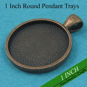 1 inch round pendant trays ac