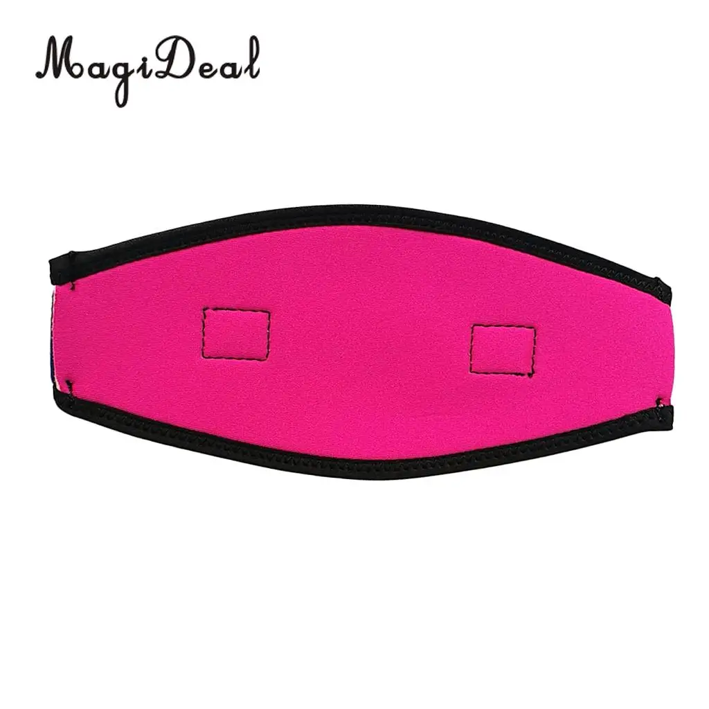 MagiDeal Comfort Neoprene Padded Underwater Scuba Diving Free Dive Snorkel Swim Mask Strap Cover Hair Wrap Replacement 