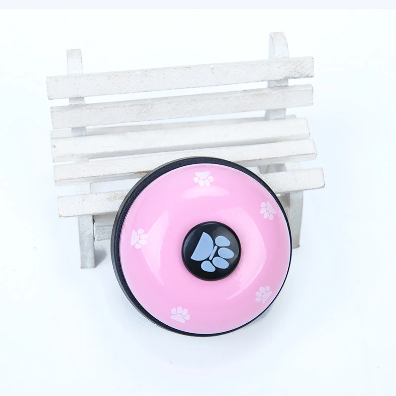 Funny Pet Dog Training Bell Behavior Training Feeding Reminder Bell For Dog Kitty Food Feeder Call Pet Educational Supplies