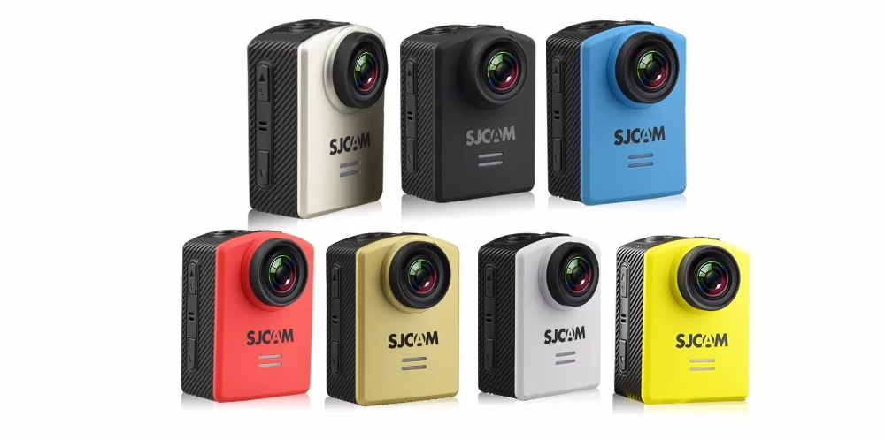 SJCAM M20 Wi-Fi гироскопа 4 К 24fps 2 К 30fps ntk96660 мини Действие Спорт Камера+ дополнительная 1 шт. батарея+ Батарея Зарядное устройство+ 32 ГБ карты