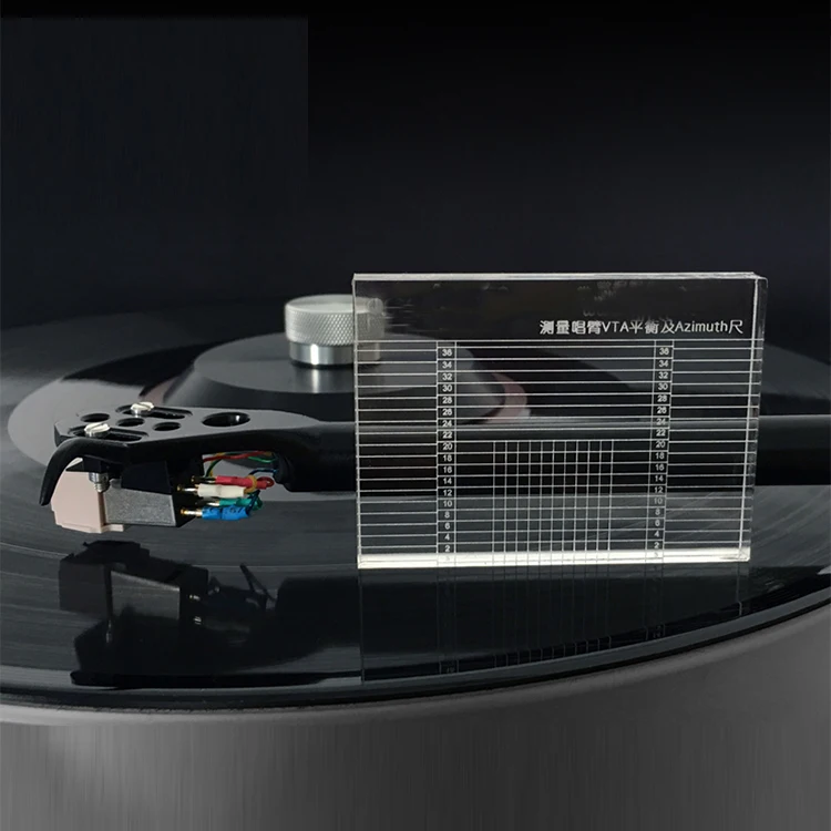 

Free Shipping Professional LP Vinyl Measurement Arm VTA balance and Azimuth VTA Adjustment Ruler Turntable Accessories