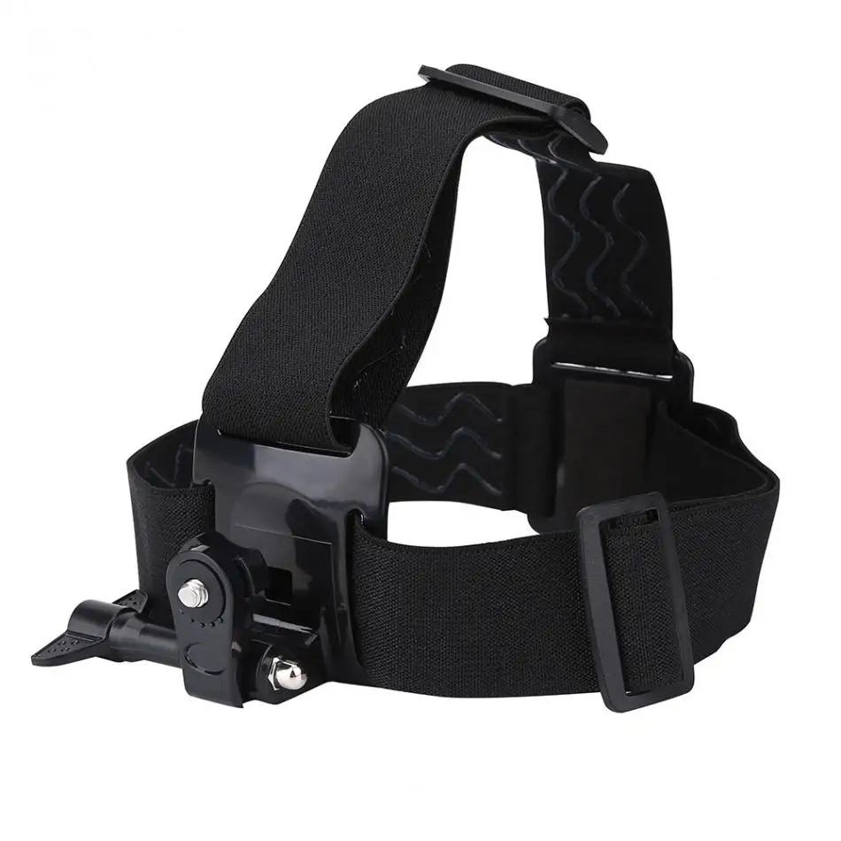 

Lightweight Action Camera Helmet Fixing Mount 1/4inch Adjustable Strap Accessory for Gopro