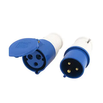 IEC309-2 32A 3P Coupler Waterproof Trailing Socket 220//250V