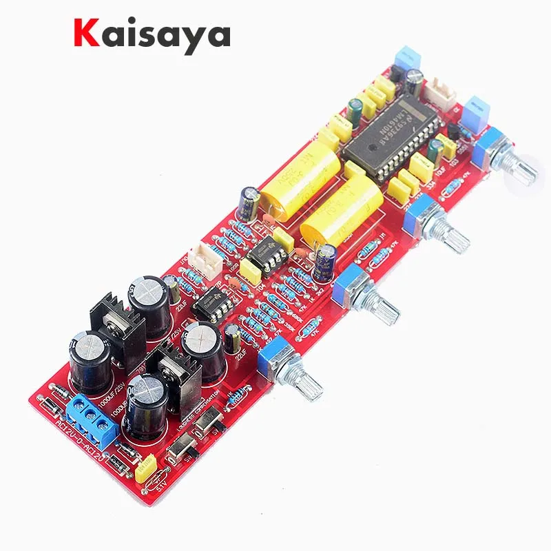 Предварительно усиленная плата LM4610 двойная фотовспышка NE5532 фронтальные платы