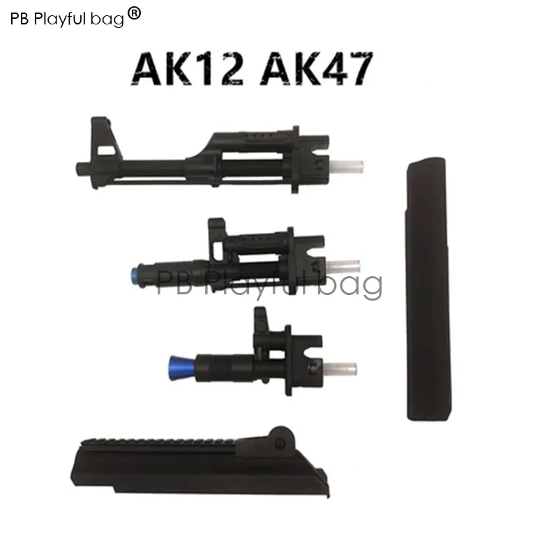 

Outdoor Sports Tactics DIY Hobby Accessories Small Moon AK47 AK12 Original AKM Toy Gun Body Cover Water Bullet Plastic QD13