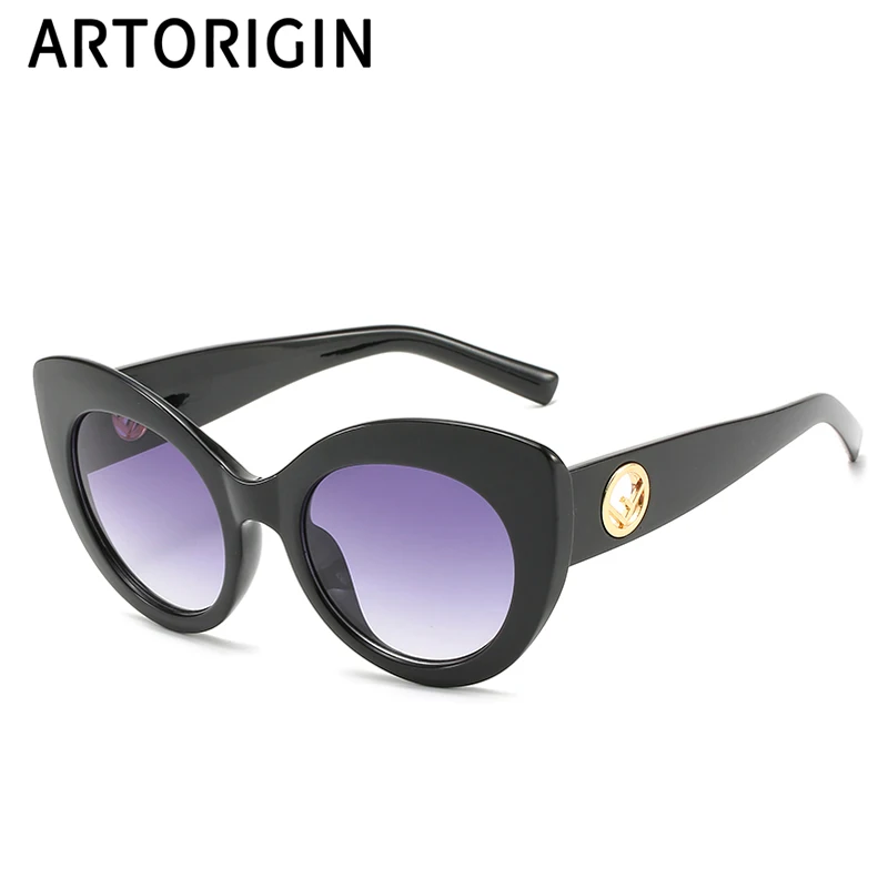 

Quality Cat Eye Sunglasses for Women F UV400 2019 Fashion Female Shades Retro Style Oculos De Sol