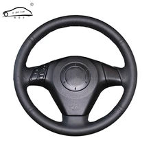 Искусственная кожа Чехол рулевого колеса автомобиля для старой Mazda 3 Mazda 5 Mazda 6 2003-2009/на заказ выделенный руль