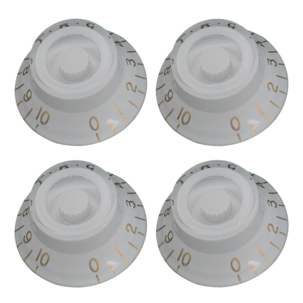 4 Pcs Plastic Electric Guitar Volume Tone Knob Control Switch Toggle Knobs For ST SQ Musical Instruments Electric Guitars Parts