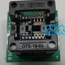 50 шт./лот 150mil SOP8 для DIP8 IC гнездо программист разъем адаптера высокое качество OTS-16-03 для 24xx 93xx eeprom