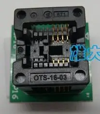 

50PCS/lot 150mil SOP8 to DIP8 IC socket Programmer adapter Socket High Quality OTS-16-03 for 24xx 93xx eeprom