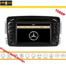 Para Mercedes Benz-Classe W210 1995 ~ 2003-GPS Car Navigation Stereo Radio CD DVD Player 1080 P HD Tela Original Design sistema