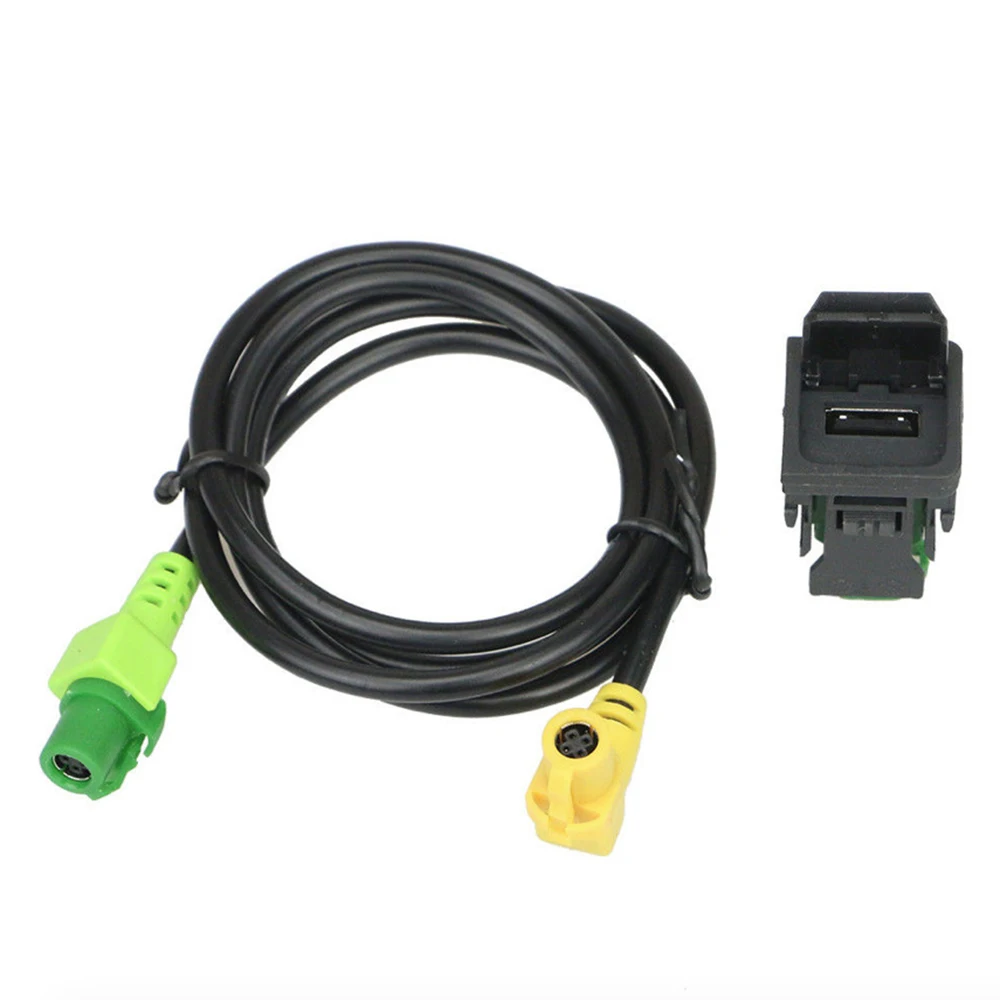 Crngiar RCD510 RNS315 шлейф для подключения к интерфейсу USB VW Jetta MK5 MK6 Golf Scirocco 5KD035726A|Кабели