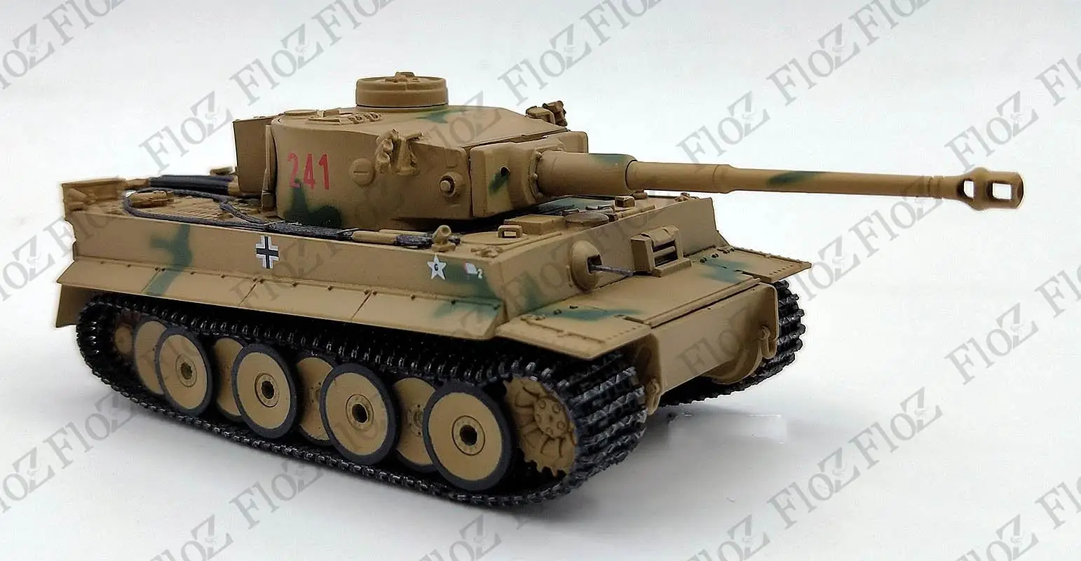 Второй мировой войны Тигр I 2/s Pz. Abt 504 Сицилия 1943 1/72 Готовая модель танка дракон