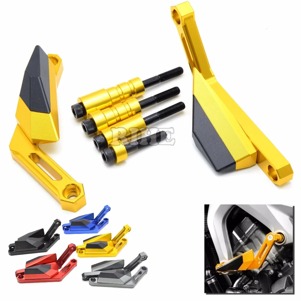 

Motorcycle Frame Slider Anti Crash Pads Protector Falling Protection for yamaha MT-09 FZ-09 MT09 FZ09 MT 09 FZ 09 2013 2014 2015