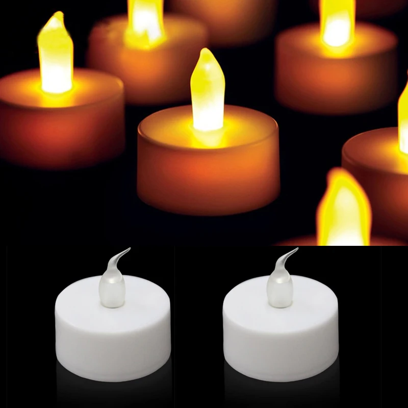 Buy 24PCS/Lot LED Tealight Battery Operated Flickering