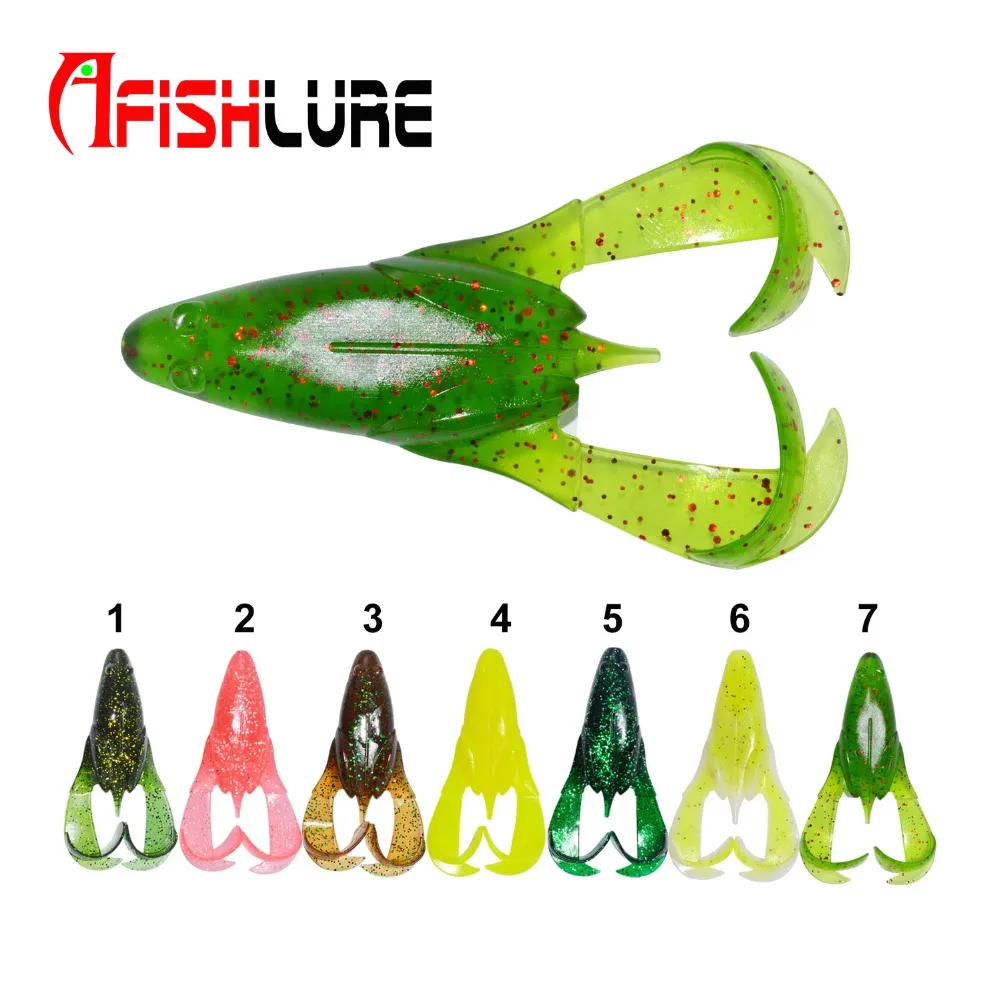 Пластиковые рыболовные снасти Top water Ray Frog 2 шт./лот Мягкая приманка 90 мм 15 5 г
