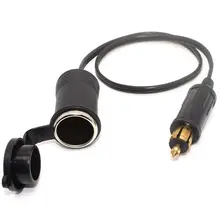 Расширенный Powerlet Hella DIN штекер для стандартных прикуривателей разъем адаптера штекер DIN на европейских мотоциклах
