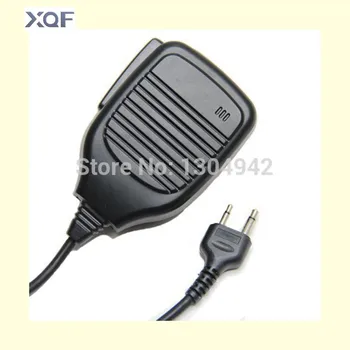 

New Shoulder Remote Speaker Mic Microphone PTT For I-com Yaesu Vertex Two Way Radio 2pin With Free Shipping