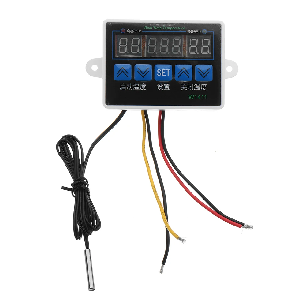 12V 24V 220V 10A LED Digital Temperature Controller Thermostat Control