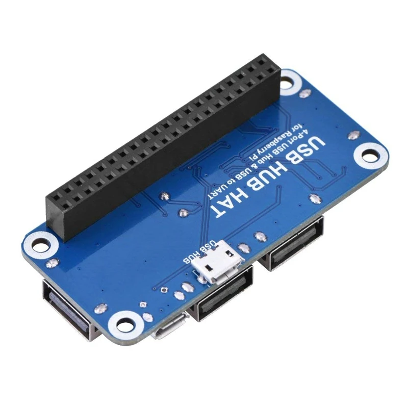 Raspberry Pi 4 порта USB HUB HAT RPi 0 Usb Hub Hat Плата расширения к UART последовательная отладка