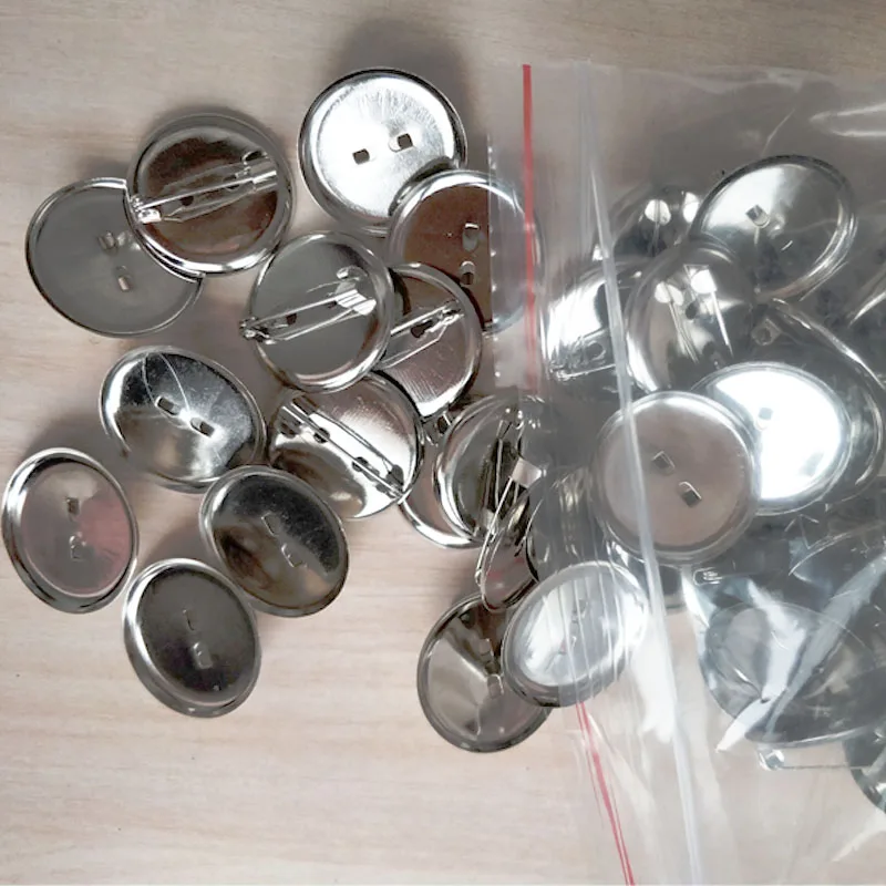 

DIY wool for felting Badge Parts 100sets 25mm button maker