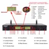 Freeboss FB-U08 2-сторонний 200 каналов PLL IR UHF беспроводной микрофон с 2 ручками для Karoke KTV вечерние UHF Динамический микрофон ► Фото 3/6