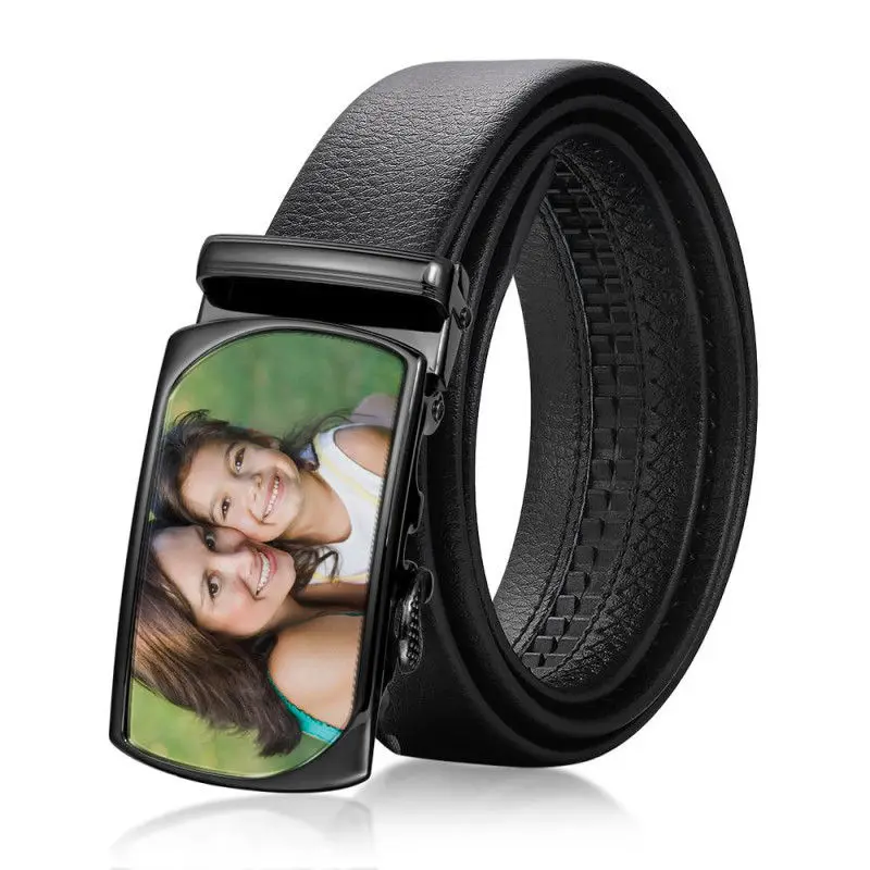 

Men's Custom Photo Belt Buckle Personalized Custom Design Print on Demand Dropshipping
