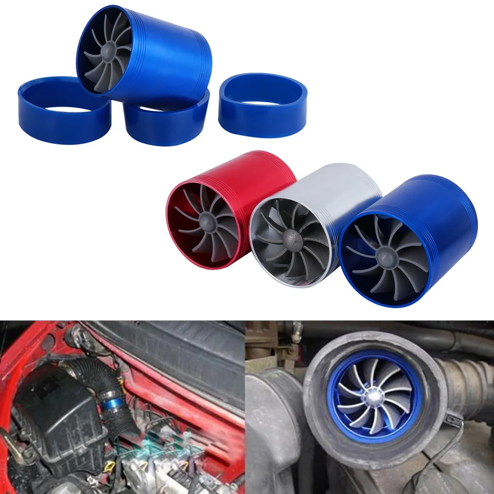 Горячая Распродажа Twin / Single Fan F1 Z Turbo Supercharger экономайзер газового топлива Universal Turb