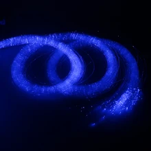 ALIEN 0,75 мм 2 м блестящая вспышка ПММА Пластиковый волоконно-оптический кабель освещение Свадьба Праздник День Рождения Вечеринка Рождество украшения