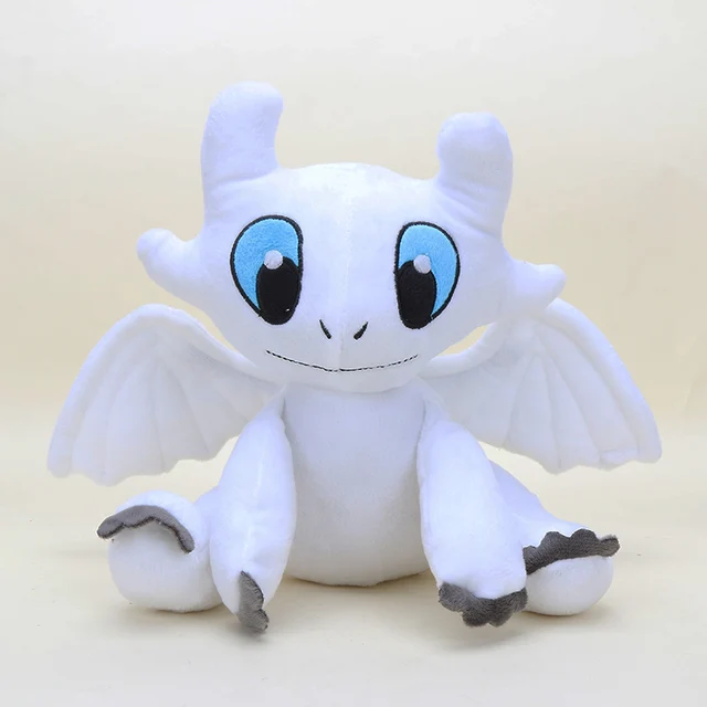 white dragon stuffed animal