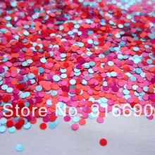 1 мм круглые пайетки микс розовые блестки ногти Spangle Блестки Дизайн ногтей украшения круглые пайетки