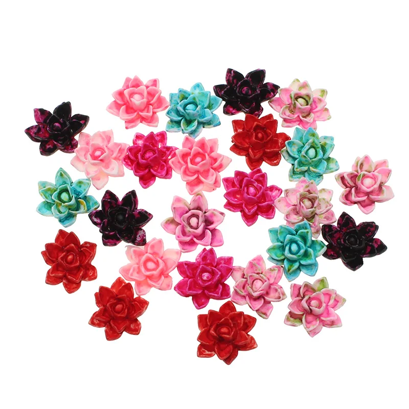 14x13mm 50 шт. каваи цветы из каучука кабошоны для скрапбукинга ремесло прозрачные украшения diydecorder для головные уборы телефон наклейки для ногтей - Цвет: 14x13mm