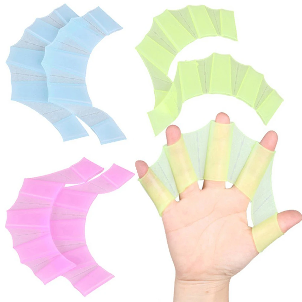 

Fins For Swimming Hand Flippers Spearfishing Training Gloves For Women Men Kids Diving Paddle Accessories FREE SHIPPING