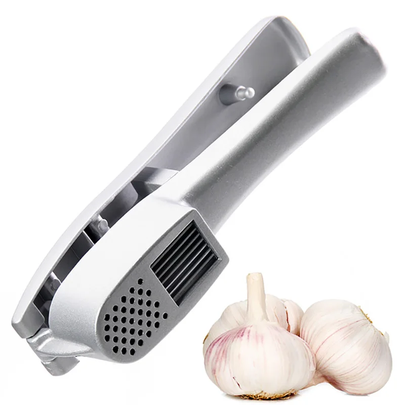2 in 1 Garlic Presses Slicers Plastic Kitchen Cooking Tools Garlic