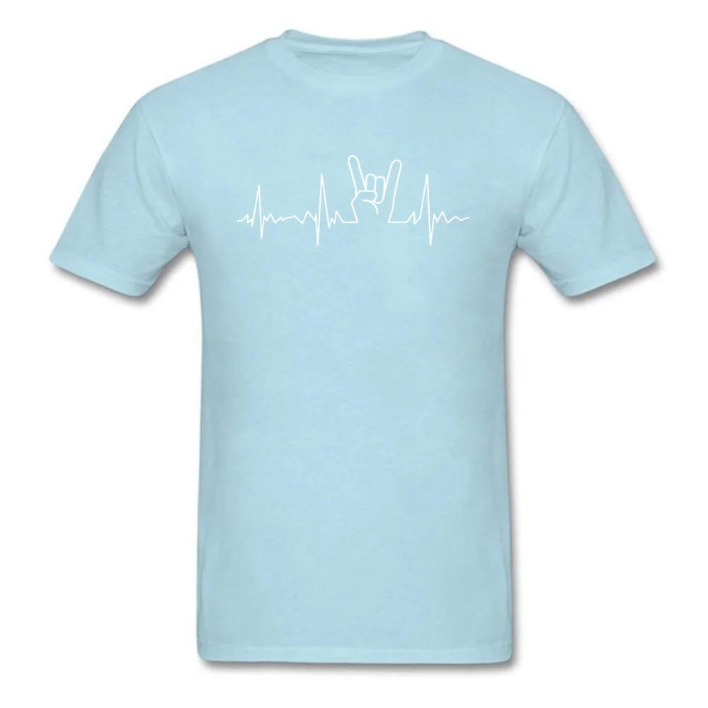 Heartbeat-Hip-Hop-Rock Customized April FOOL DAY 100% Cotton Round Neck Mens Tops & Tees Top T-shirts 2018 Fashion T Shirts Heartbeat-Hip-Hop-Rock light