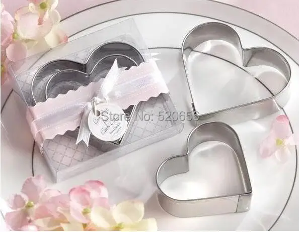 2015 best wedding favor heart Cookie Cutter bridal shower favor guest ...
