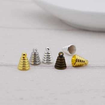 

20pices 6mm beads cap fit glass globe cover vial DIY jewelry findings accessories pendant connector