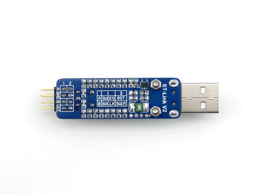 Мини ST LINK/V2 LINK In circuit отладчик программатор эмулятор загрузчик для STM8 и STM32 дешевое